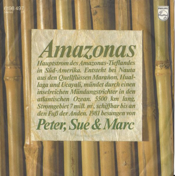 Peter & Sue &amp; Marc — Amazonas cover artwork