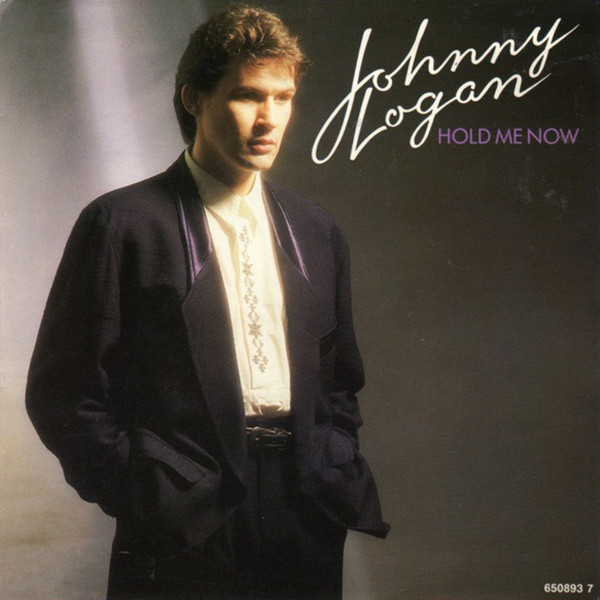 Johnny Logan Hold Me Now cover artwork