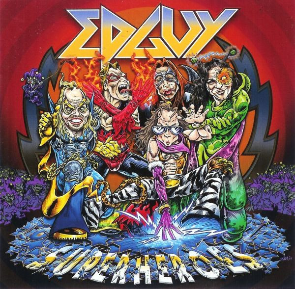 Edguy — Superheroes cover artwork