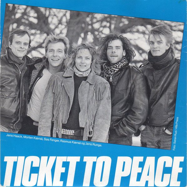 Søs Fenger & Moonjam — Ticket to Peace cover artwork