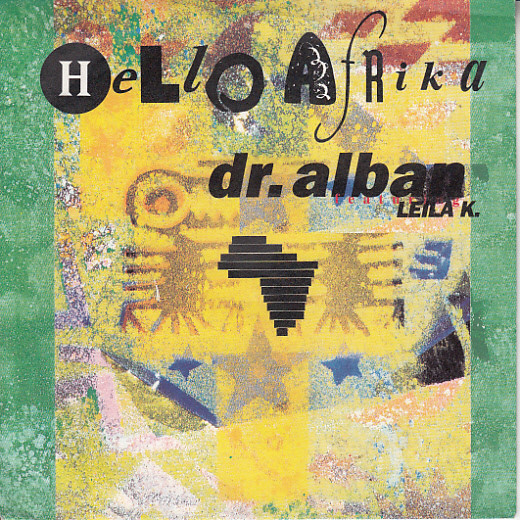 Dr. Alban ft. featuring Leila K. Hello Afrika cover artwork