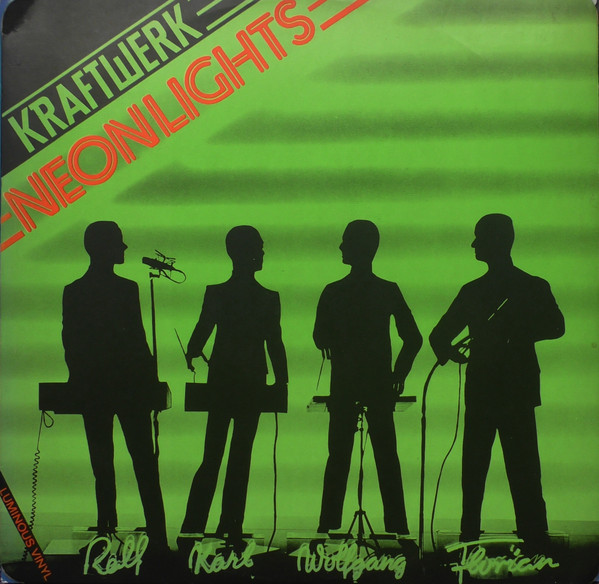 Kraftwerk Neon Lights cover artwork