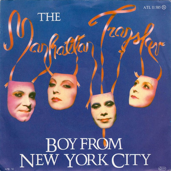 The Manhattan Transfer — The Boy From New York City cover artwork