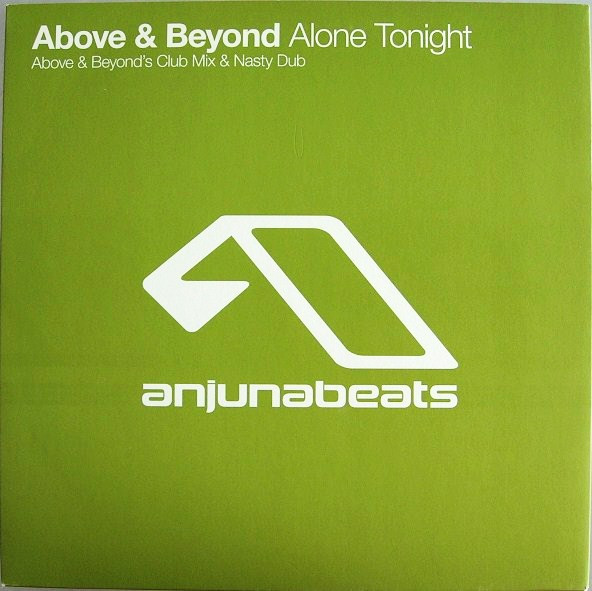 Above &amp; Beyond — Alone Tonight cover artwork