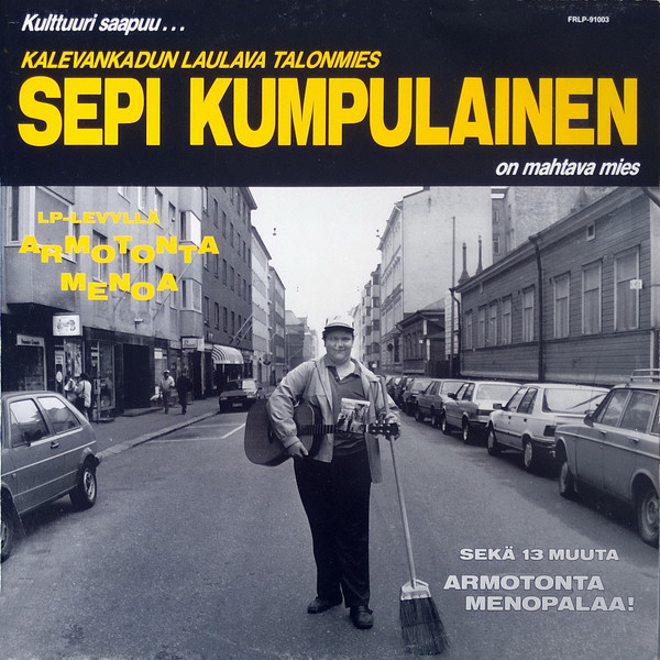 Sepi Kumpulainen — Armotonta menoa cover artwork