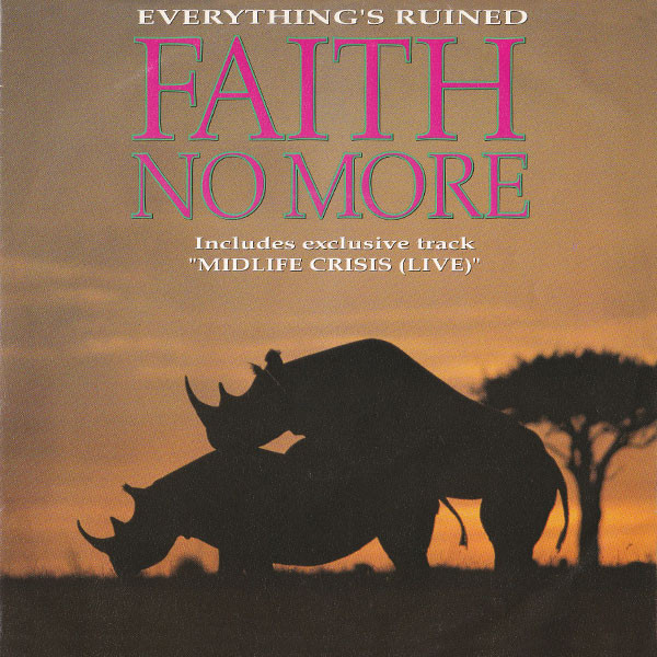 Faith No More Everything&#039;s Ruined cover artwork