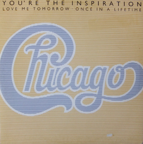 Chicago You&#039;re the Inspiration cover artwork