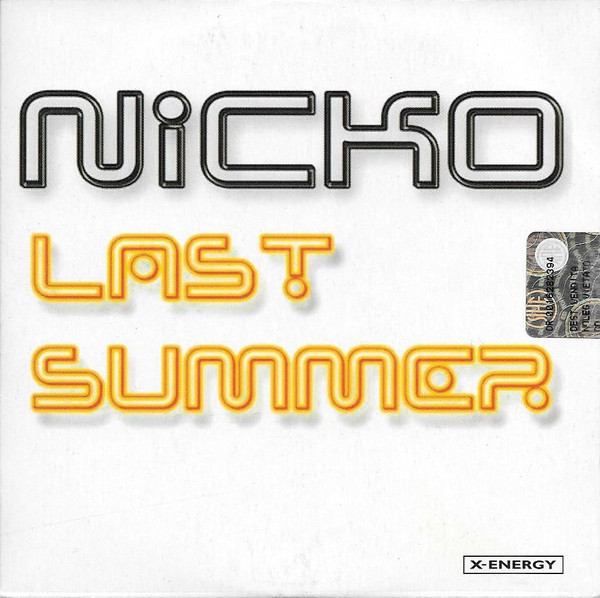 Nicko — Last Summer cover artwork