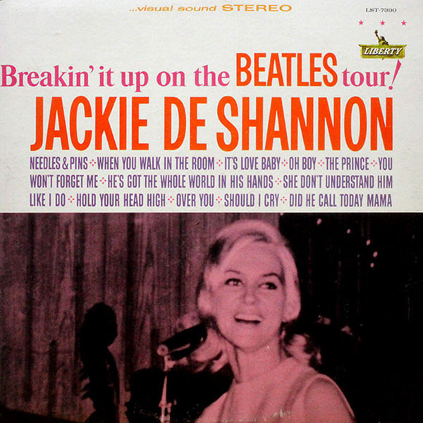 Jackie DeShannon Breakin&#039; It Up on The Beatles Tour! cover artwork