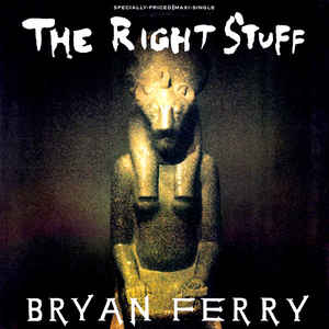 Bryan Ferry The Right Stuff cover artwork