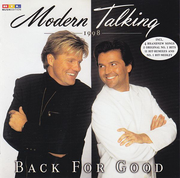 Modern Talking Back for Good cover artwork