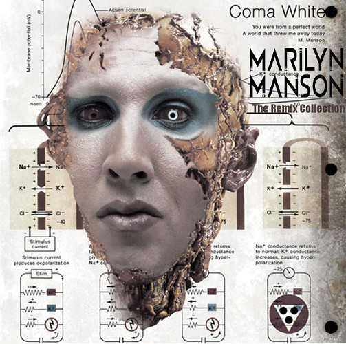 Marilyn Manson — Coma White cover artwork