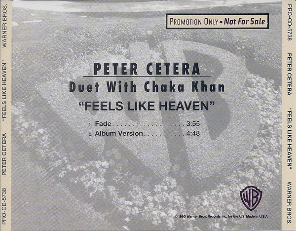 Peter Cetera featuring Chaka Khan — Feels Like Heaven cover artwork