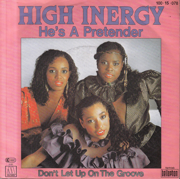 High Inergy — He&#039;s a Pretender cover artwork