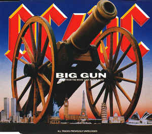 AC/DC — Big Gun cover artwork