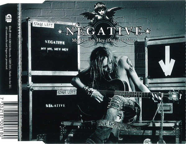 Negative — My My, Hey Hey (Out of the Blue) cover artwork