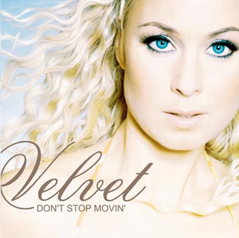 Velvet — Don&#039;t Stop Movin&#039; cover artwork