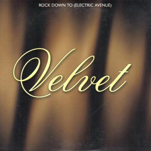 Velvet Rock Down to (Electric Avenue) cover artwork