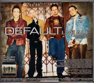 Default Live a Lie cover artwork