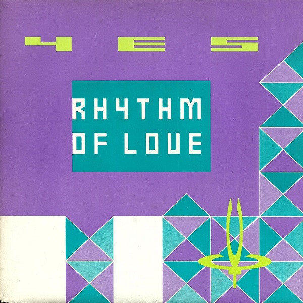 Yes Rhythm of Love cover artwork