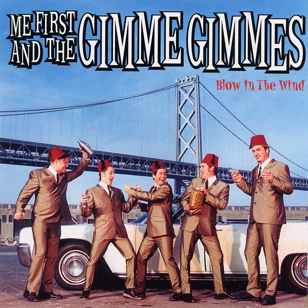 Me First and the Gimme Gimmes Blow in the Wind cover artwork