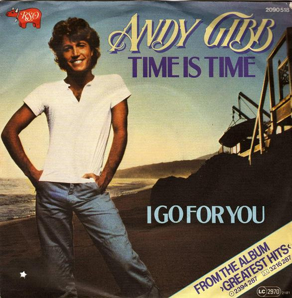 Andy Gibb Time Is Time cover artwork