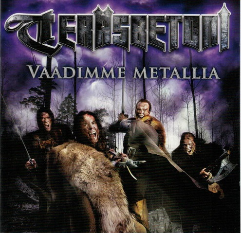 Teräsbetoni Vaadimme metallia cover artwork