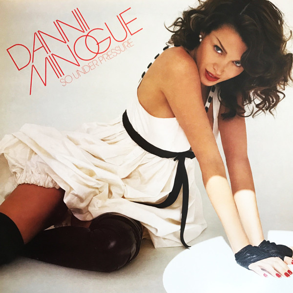 Dannii Minogue So Under Pressure cover artwork