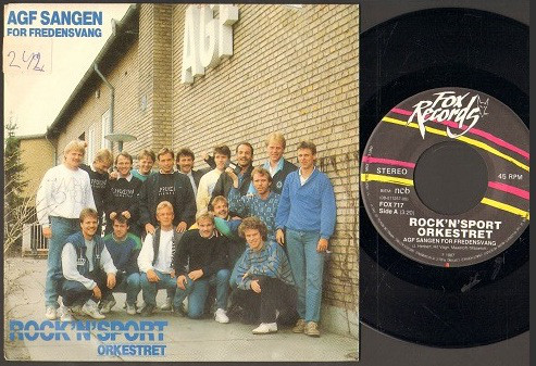 Rock &#039;N&#039; Sport Orkestret — AGF sangen for Fredensvang cover artwork