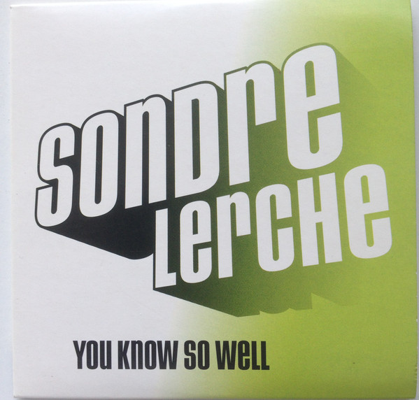 Sondre Lerche — You Know So Well cover artwork