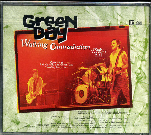 Green Day Walking Contradiction cover artwork
