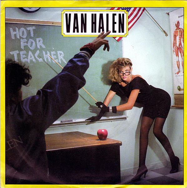 Van Halen Hot For Teacher cover artwork