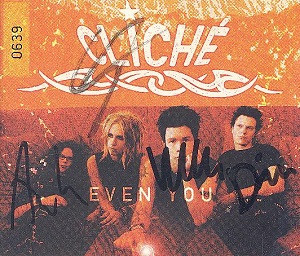 Cliché — Even You cover artwork