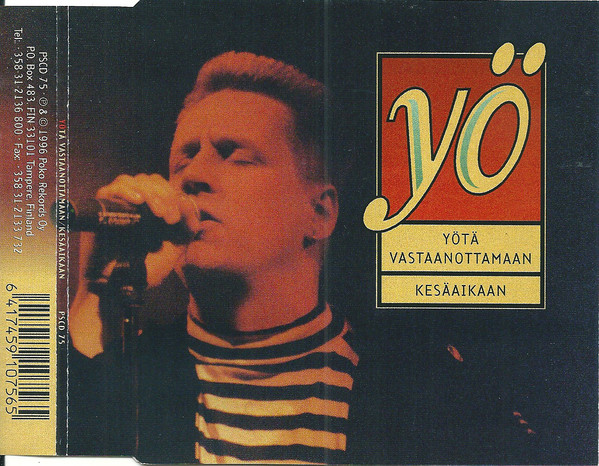 Yö — Yötä vastaanottamaan cover artwork