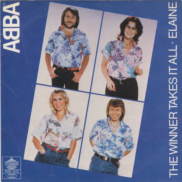 ABBA The Winner Takes It All cover artwork