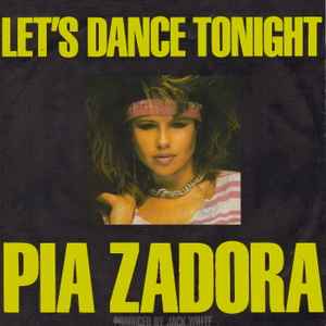 Pia Zadora Let&#039;s Dance Tonight cover artwork
