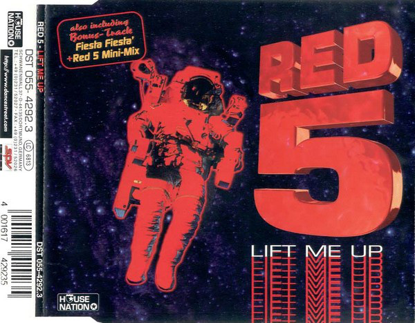 RED 5 — Lift Me Up cover artwork