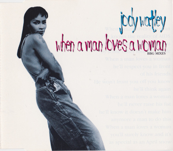 Jody Watley — When a Man Loves a Woman cover artwork