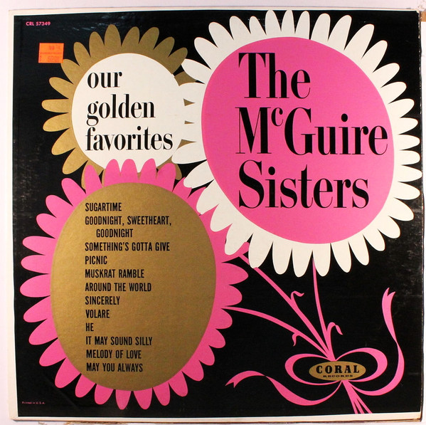 The McGuire Sisters Our Golden Favorites cover artwork