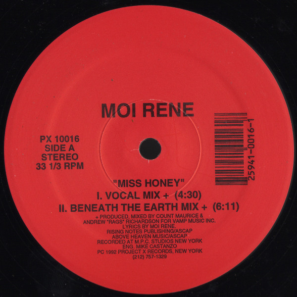 Moi Renee — Miss Honey cover artwork