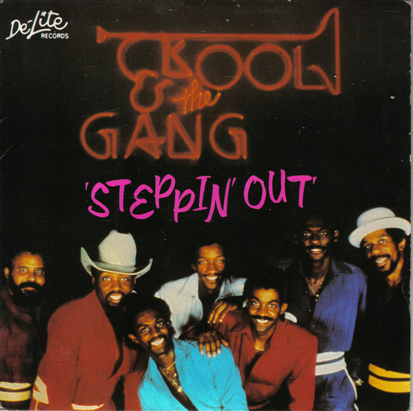 Kool &amp; The Gang Steppin&#039; Out cover artwork