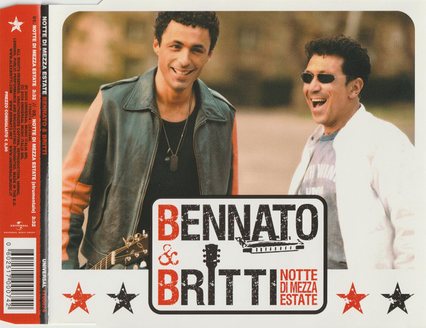 Edoardo Bennato & Alex Britti — Notte di Mezza Estate cover artwork