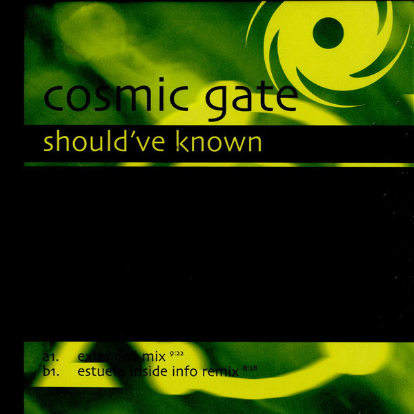 Cosmic Gate featuring TIFF LACEY — Should Have Know cover artwork