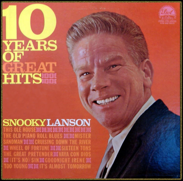 Snooky Lanson 10 Years Of Great Hits cover artwork