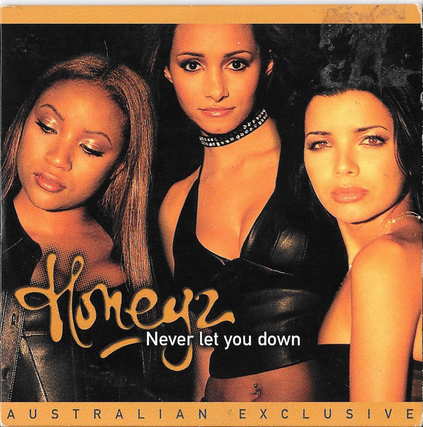 Honeyz — Never Let You Down cover artwork