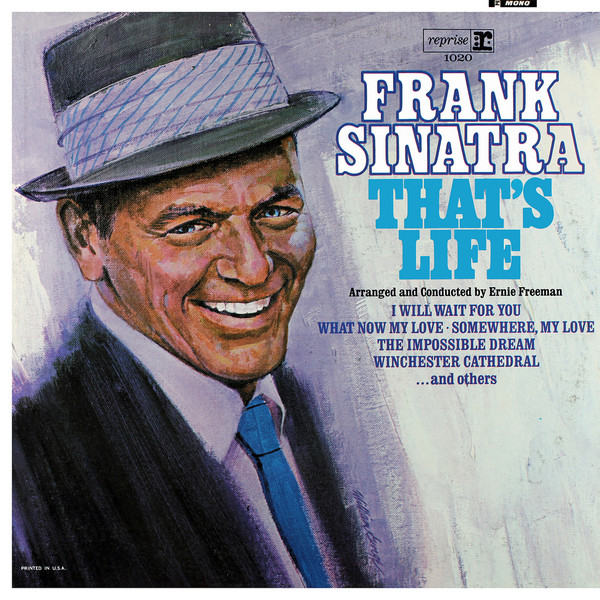 Frank Sinatra That&#039;s Life cover artwork