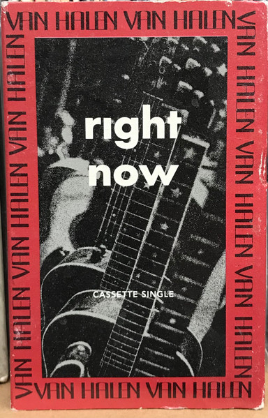 Van Halen — Right Now cover artwork