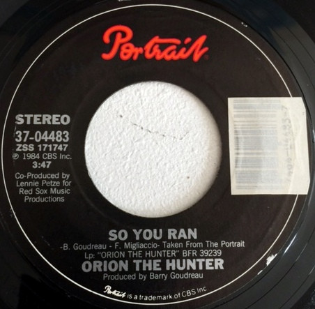 Orion the Hunter — So You Ran cover artwork