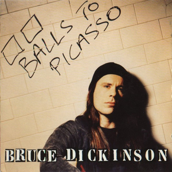 Bruce Dickinson Balls to Picasso cover artwork
