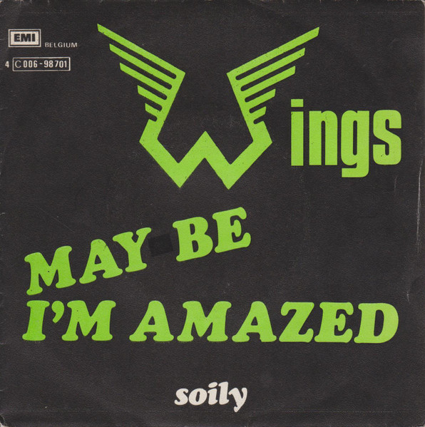 Paul McCartney &amp; Wings — Maybe I&#039;m Amazed cover artwork